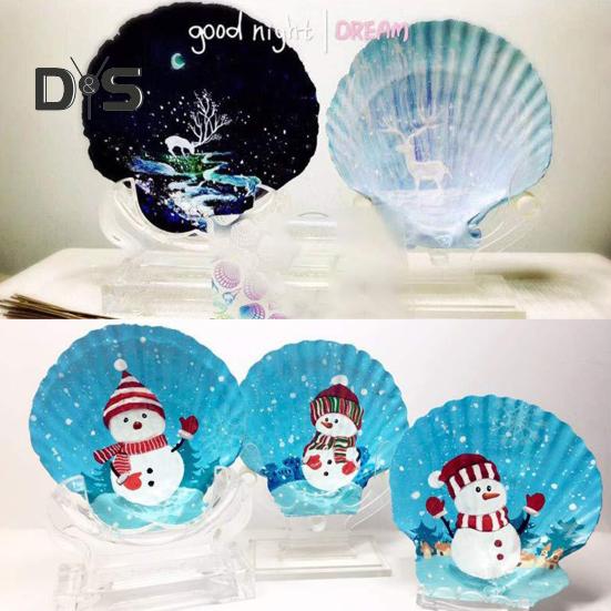 10 Adet Doğal Deniz Tarağı Kabuğu Kendin Yap El Sanatları Tema Parti Dekoru Parlak Beyaz Deniz Kabukları Takı Noel Süslemesi