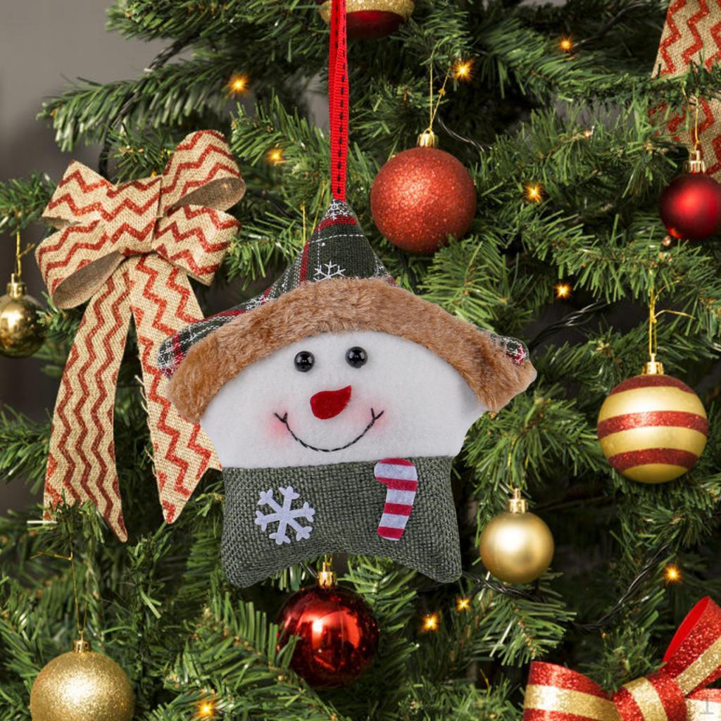 Christmas Tree Doll Pendant Decorative Ornament Indoor Decoration Hanging Festive