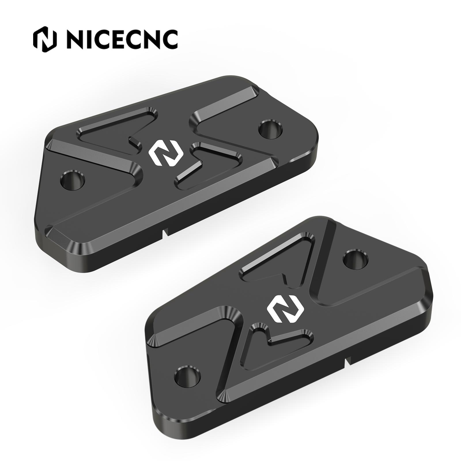 NICECNC For Sur-Ron Light Bee X Surron Light Bee S L1E 2025 2024 Surron Ebike Front Rear Brake Levers Brake Resevoir Caps Kit Brake Reservoir Cap1