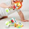 Cute animal Hand Cranked Bell - Early Childhood LearningToy That Enhances Grip Strength Promotes Visual And Auditory Development