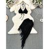 Seaside Vacation with Chest Pad High Waist Hip Bag Fashion Suit