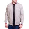 LAMBRETTA Herrenjacke mit dreifachem Streifenmuster und Monkey-Print