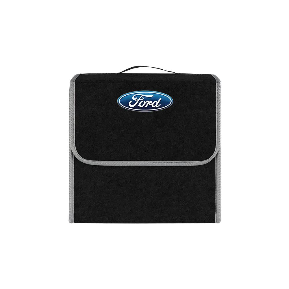 

New 2026 Car Sticker Car Folding Storage Box Trunk Organizer Box Storage Bag Accessory For Ford Mondeo STRACING Fiesta mk6 5 mk8