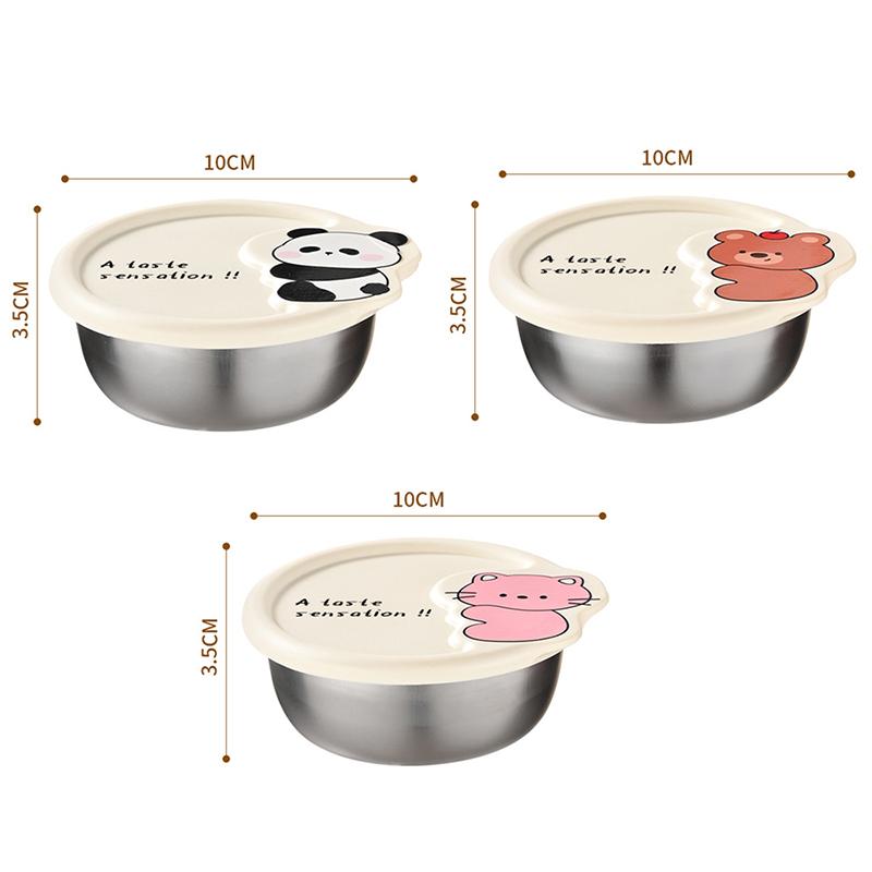 Leak-Proof Seasoning Box Portable 304 Stainless Steel With Sealed Lid Condiment Containers 170Ml Sauce Cup Small Storage Box