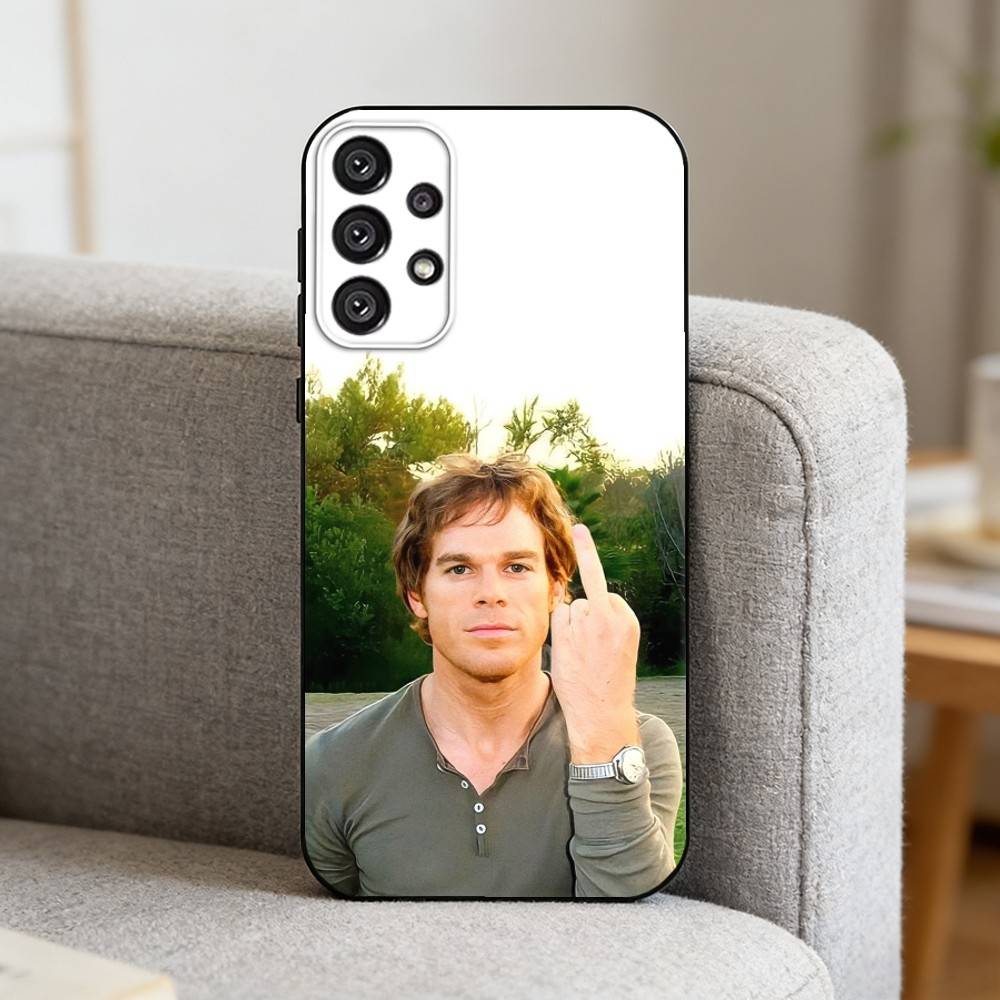D-Dexter Morgan   Phone Case For Samsung S25,S24,S21,S22,S23,S30,Ultra,S20,Plus,Fe,Note,10,9,5G Black Cover