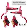 TANKE MTB 4 Piston Hydraulic Disc Brake 900/1700mm  4 Piston Resin Brake Pads Oil Pressure AM DH Road MTB Ultralight Disc Brake