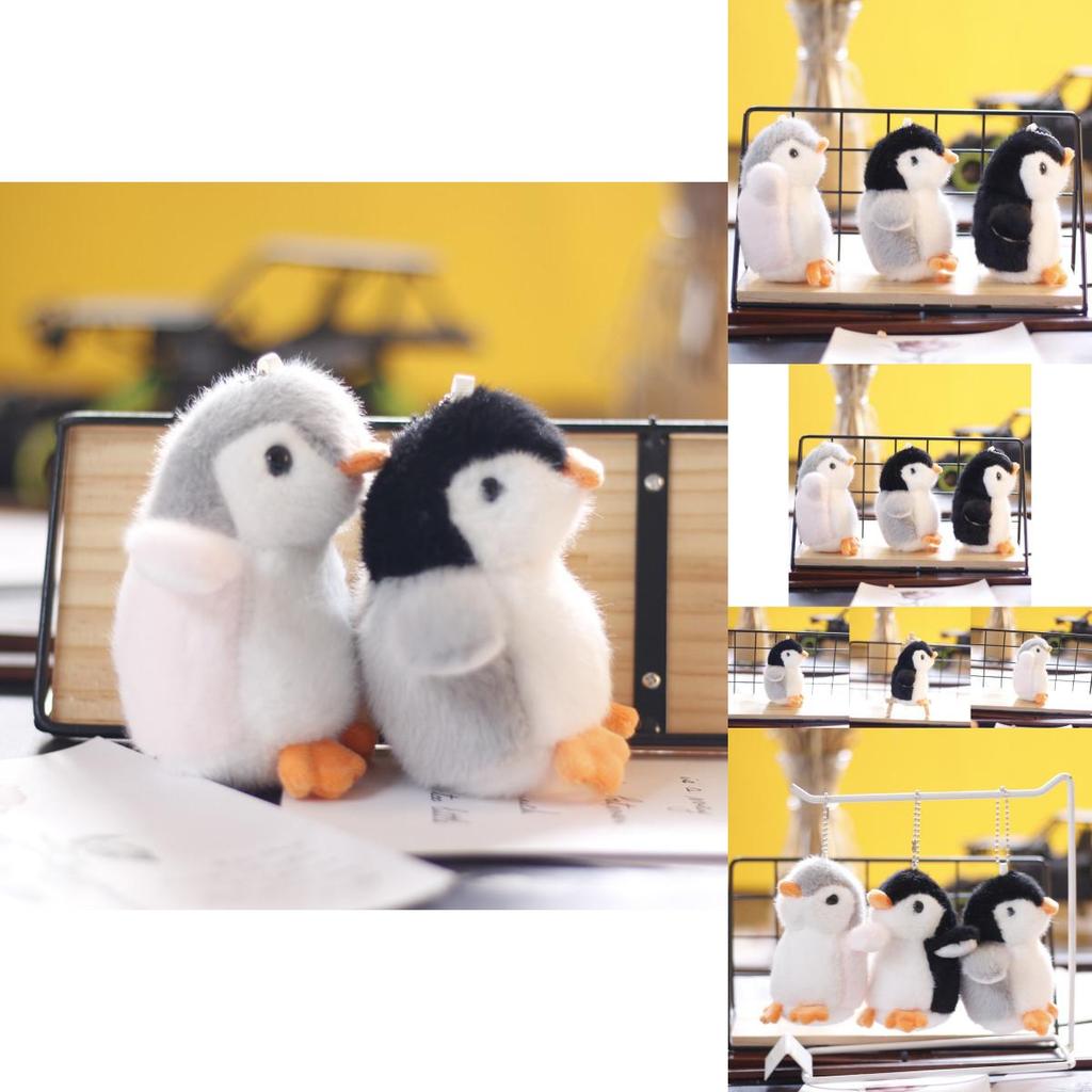Cute Soft Plush Penguin Keychain Miniature Stuffed Animal Bag Decoration