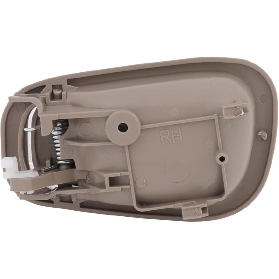 LUJUNTEC Interior Door Handle Manaul Lock,Front Rear Door Handle Passenger Right Side,Replacement for 1998-2002 For Toyota for Corolla,1pcs Beige