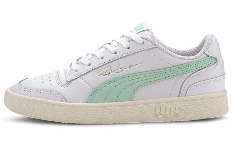 PUMA Ralph Sampson Low White Green 370846-13 38