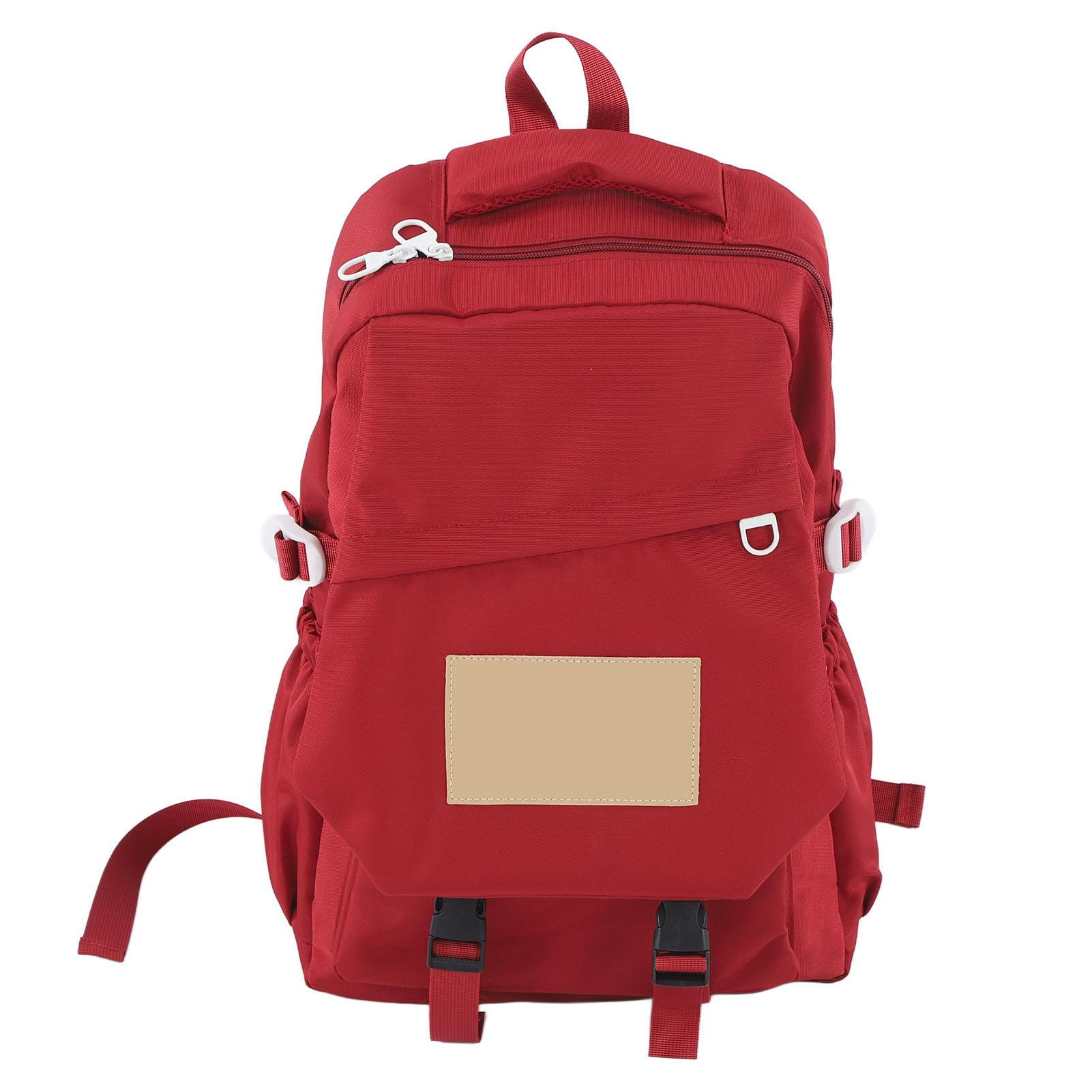 Casual Style Nylon Backpack Lightweight School Bag Large Capacity Travel Laptop Backpack