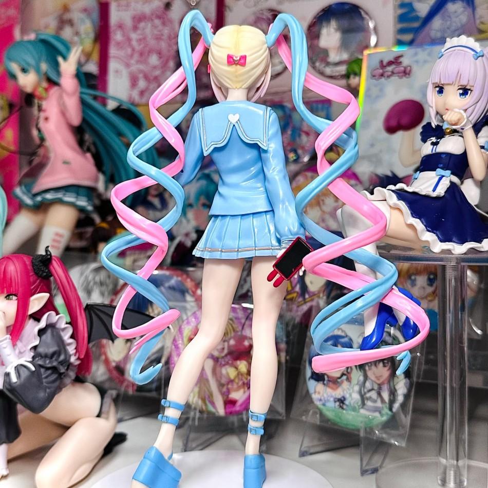 NEW Aixlan NEEDY GIRL OVERDOSE Figure Rain KAnge PVC Action Figure Amine Adult Anime Girl Statue Collectible Figurine Toys Gift