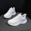 Summer casual women's shoes fly-woven soft-soled versatile breathable mesh sneakers work shoes
