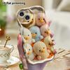 Phone Case: 2D Flat Design Suitable for iPhone 18 17 16 15 14 13 Pro Protective Case, Colorful Little Ducks, Perfect Christmas and Halloween Holiday G