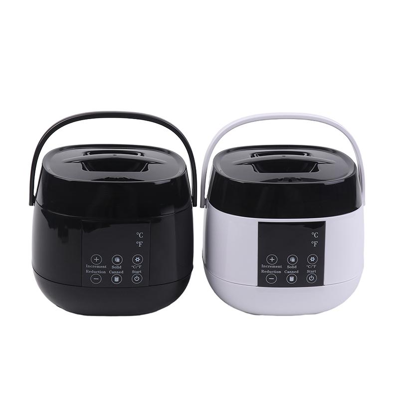 Macchina Scaldacera per Depilazione Scaldacera per Sciogliere la Cera Pentolino con Display LCD della Temperatura Scaldacera per Cera Depilatoria in Granuli