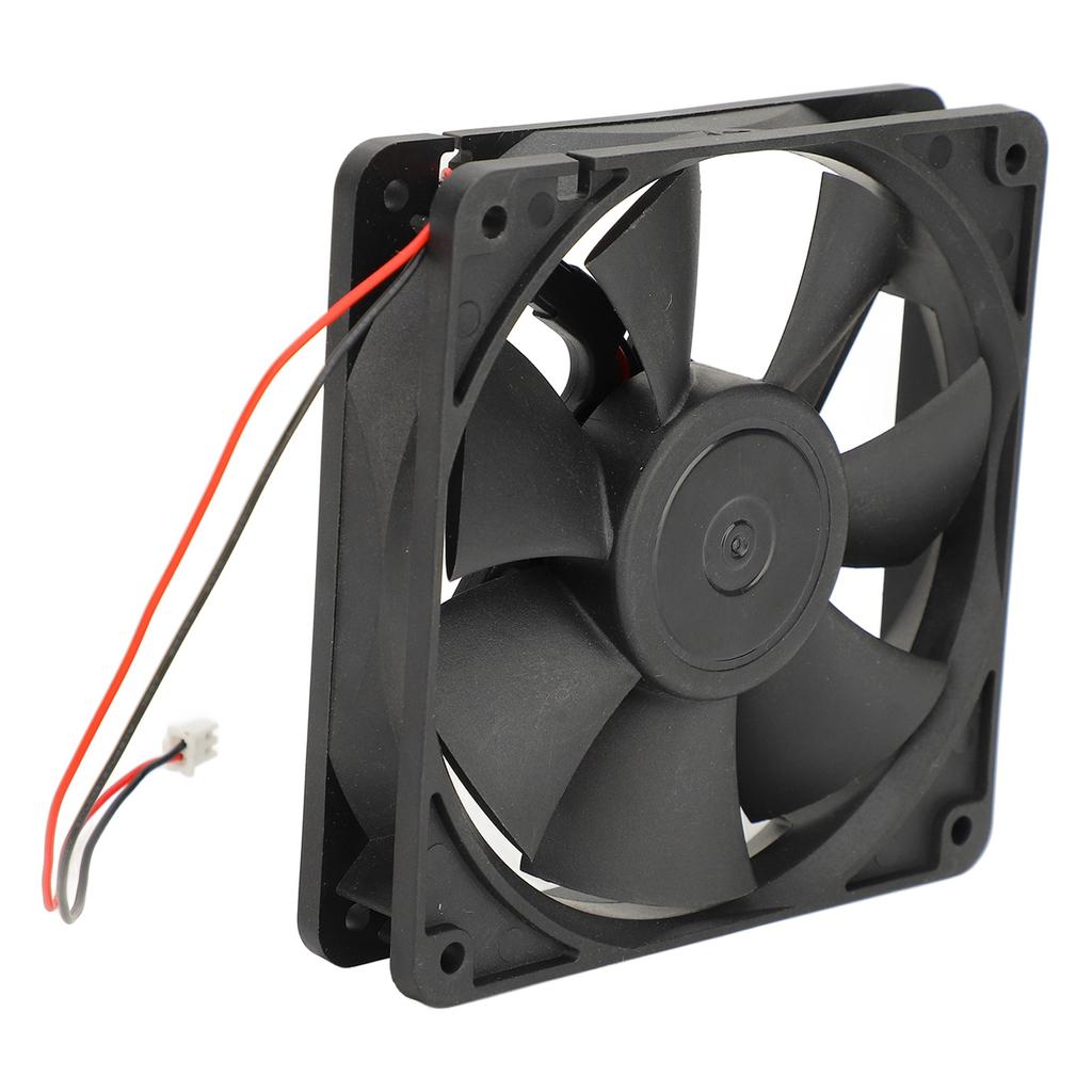 Dual Ball Bearing Fan 4.72in DC12V 2600RPM 92.1CFM Axial Exhaust Blower Fume Smoke Extractor for