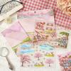 3 Pcs Four Seasons Scenery PET Die Cut Sticker Pack Handmade Scrapbook Diary Stickers Decorative Aesthetic Stationery Supplies