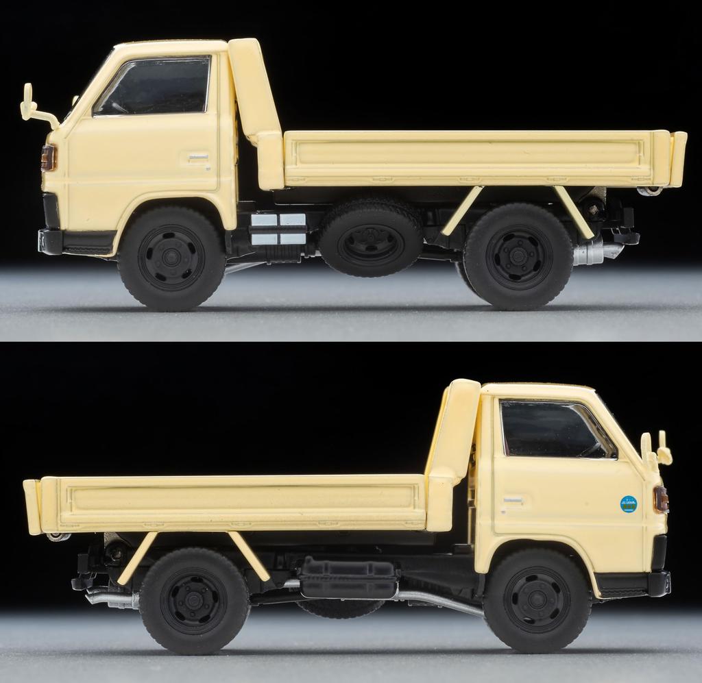 Tomica Limited Vintage Neo Japanese Car Era 19 Mitsubishi Fuso Canter Dump Truck Specification 1980 Model Finished Product 333999 1/64 LV-N Sakana-kun