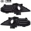 For 2013-2016 Ford Fusion Front Bumper Fog Light Lamps w/Bulb & Bezel Brackets