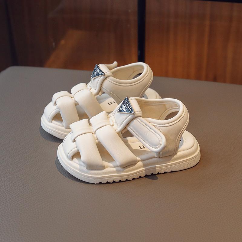 Kindersandalen Rutschfest Einfarbig Schuh Vielseitig Weiche Sohlen Kinderschuh für Mädchen Kinder Sandalen Sandalias De Mujer Zapatos