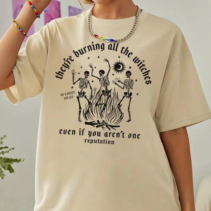 

Skeleton Spooky Season Halloween Hip-Hop T-Shirt XL