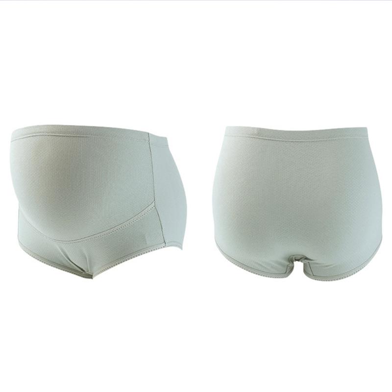 Gravidtruser i bomull med høy midje Truser for gravide Justerbart gravidundertøy Graviditetstruser Magestøtte Gravidtruser