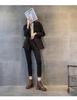Women's British Style Martin Boots - 2025 Autumn/Winter Fashion, Leather, Thick-Soled, Retro Platform Boots
