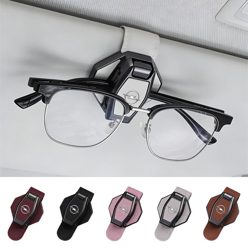 AAAJK1 Car Sunglasses Clip Card Ticket Holder Stand Fastener For Opel Astra j Insignia Astra g Corsa Zafira b Mokka Vivaro Meriva