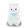 Amuse Alpacasso Ribbon BIG Shiro-chan Plush Toy, Total Length Approx. 38cm 703648