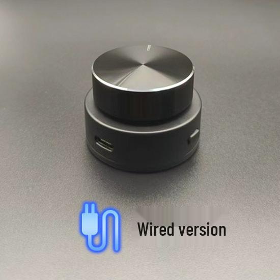 USB Wired/Wireless Bluetooth Multimedia Controller: Custom Mini Keyboard & Computer Speaker Control