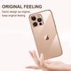 Luxury Plating Transparent Soft Silicone Case for iPhone 13 11 12 Pro Max Mini XR X XS SE 2020 8 7 Plus Shockproof Clear Cover