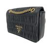 PRADA 1BD147 Shoulder Bag black Women used