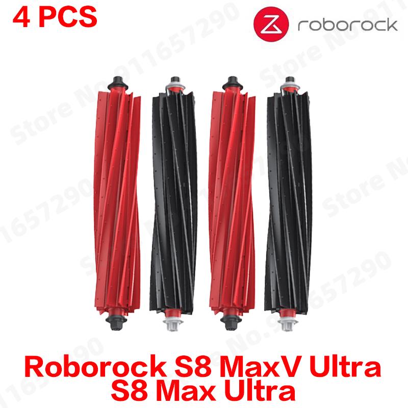 Compatible For Roborock S8 MaxV Ultra, S8 Max Ultra Replacement Parts Main Side Brush Hepa Filter Mop Cloth Dust Bag Accessories