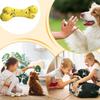 Bite Resistant Dog Ball Indestructible Interactive Tennis Balls For Dogs High Elasticity Pet Teething Toys For Large Medium