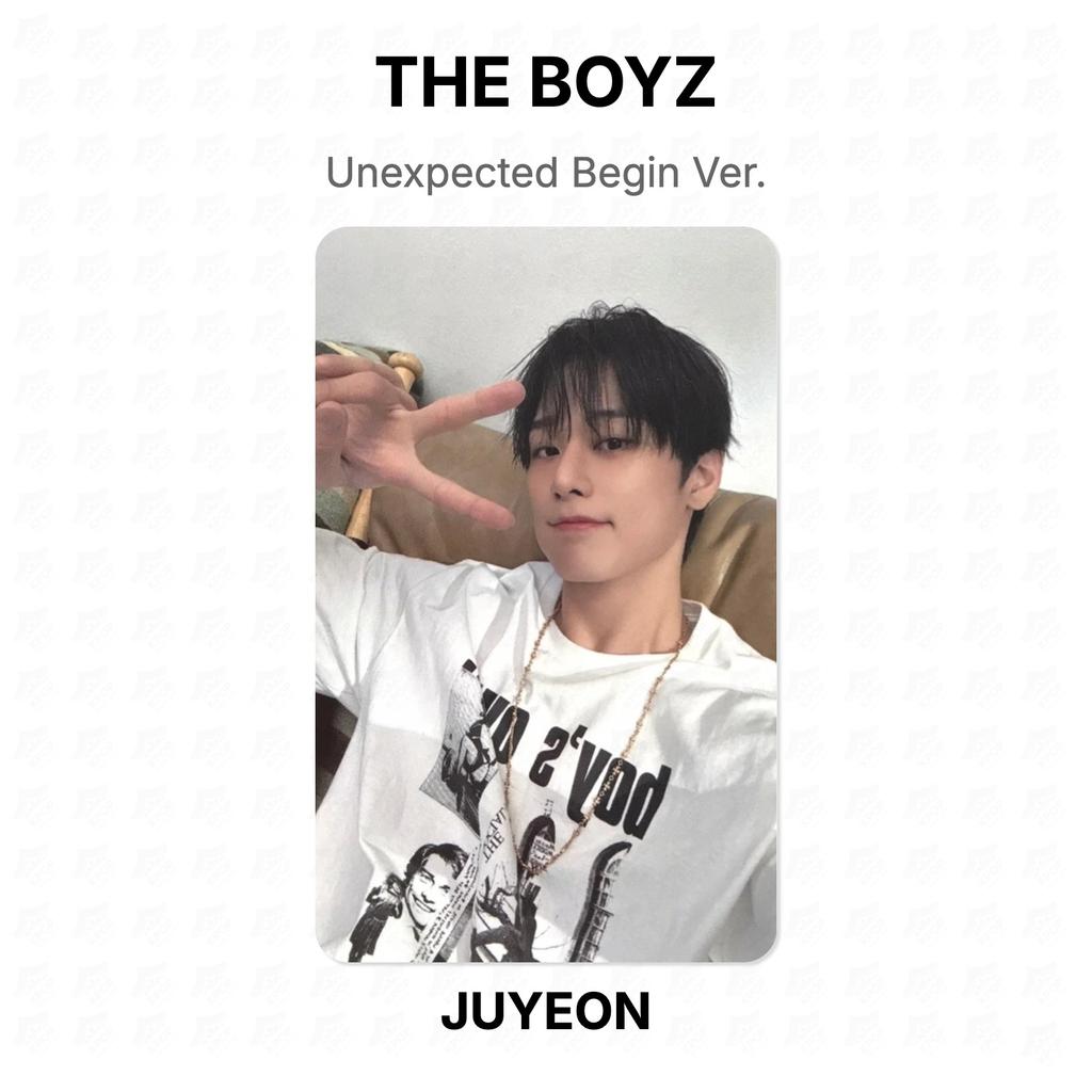 THE BOYZ Unexpected Begin Ver. Official Photocard