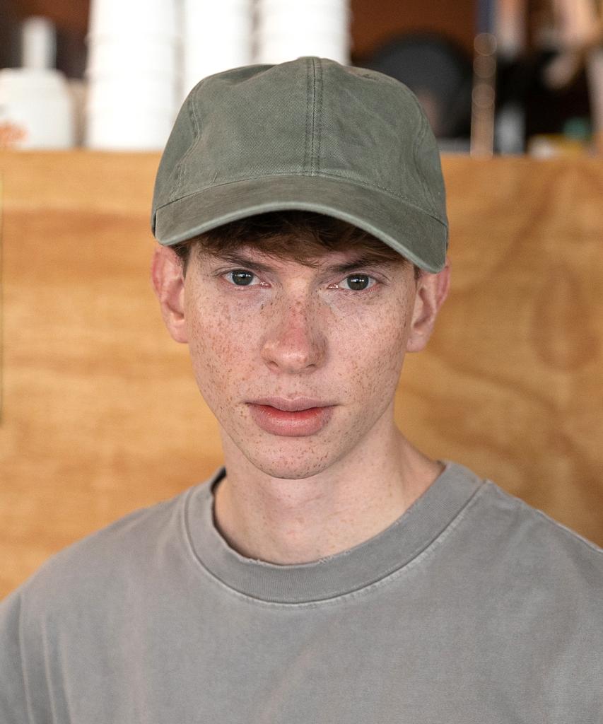 Chaebteo Standard Cation Ball Cap-Khaki