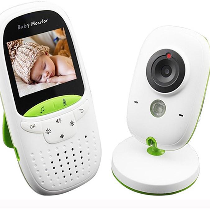 2-inch Wireless Baby Monitor with Two-way Talk, Room Temperature, Lullaby & Home Camera for Elderly & Children