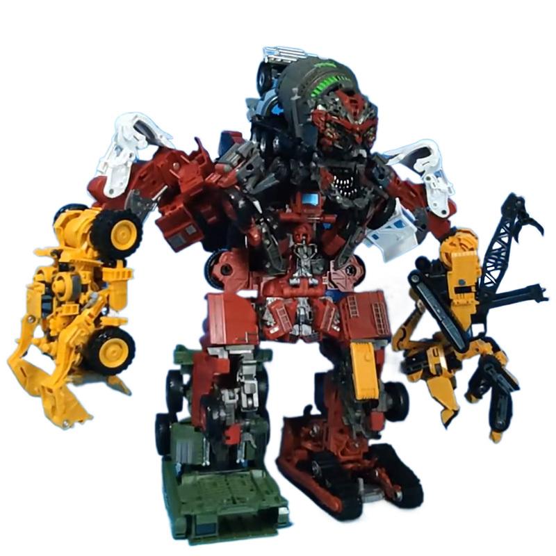 AOYI 8in1 BMB KO Studio Series SS Devastator Transformation Action Figure Kid Toys Masterpiece Movie Model Deformation Car Robot