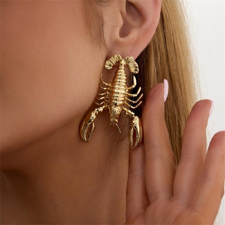 Fashionable Sea Style Earrings Crab/Lobster Ear Accessories For Girls Handmade Statement Jewelry