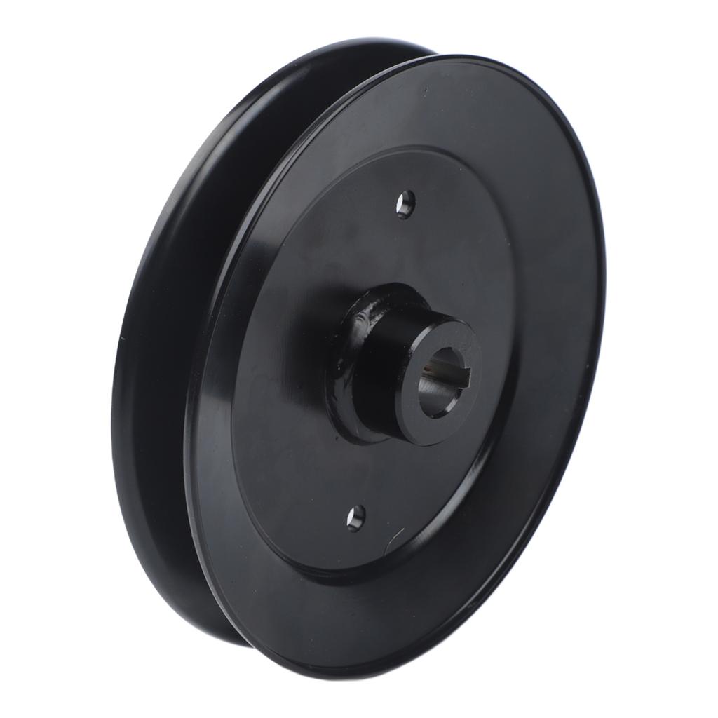 1pc 6inch Bore Steel V-Groove Drive Pulley Replacement Transmission Pulley For AM104405 Heavy-duty Use Drive Pulley