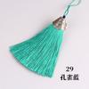 5Pcs 8cm Fish Mouth Tassel - DIY Fringe Trim for Handbag Fragrant Sachet Chinese Traditional Decorative Pendant for Costume Fan
