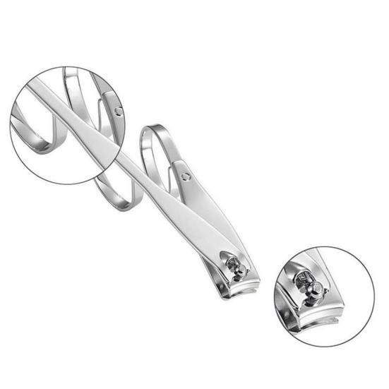 Tragbarer professioneller Nagelknipser aus Kohlenstoffstahl, Scherenschneider, Maniküre-Trimmer