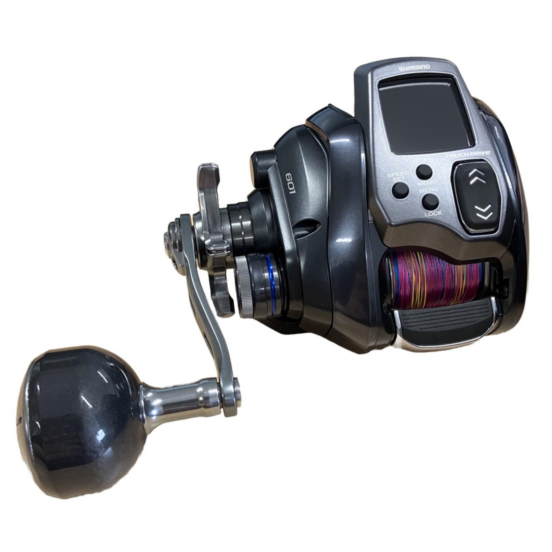 

SHIMANO [Spin winding set] Electric reel 24 Force Master 601 + PE line Tanator 8 No. 3-200m with thread