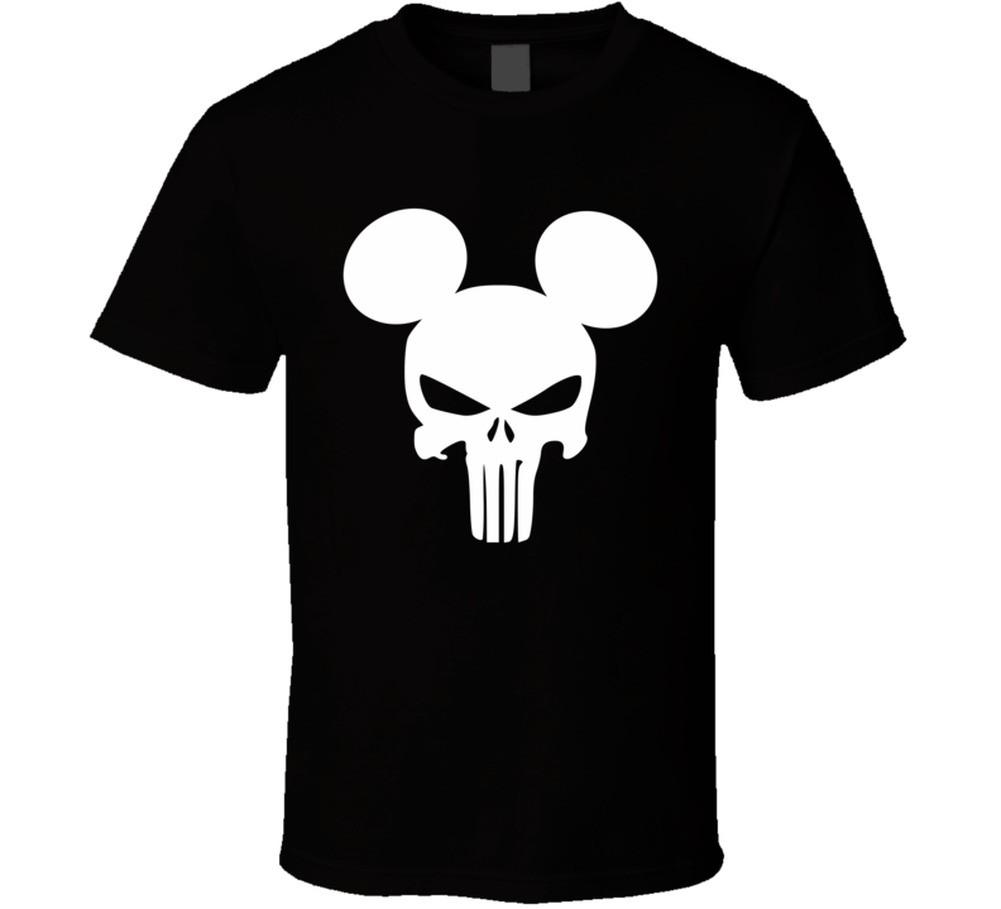 Dope Mickey Mouse Hands Punisher Mickey TShirt