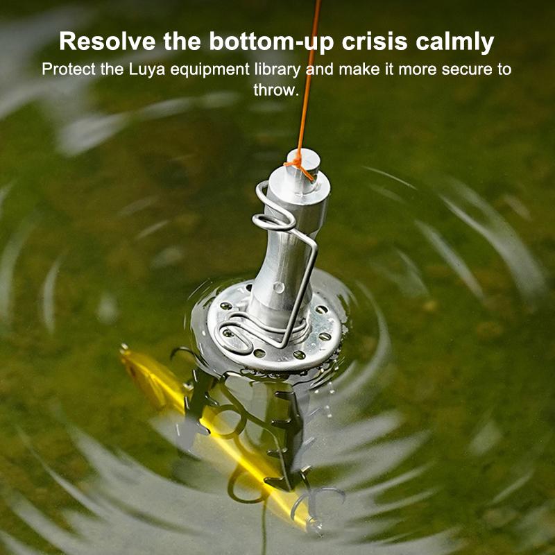 

Нержавеющая сталь ретривер приманок с 60 м ПЭ леской, усилие на разрыв 132 фунта, захват для приманок, искатель зацепившихся рыболовных приманок, спасатель приманок, рыболовные инструменты чёрный