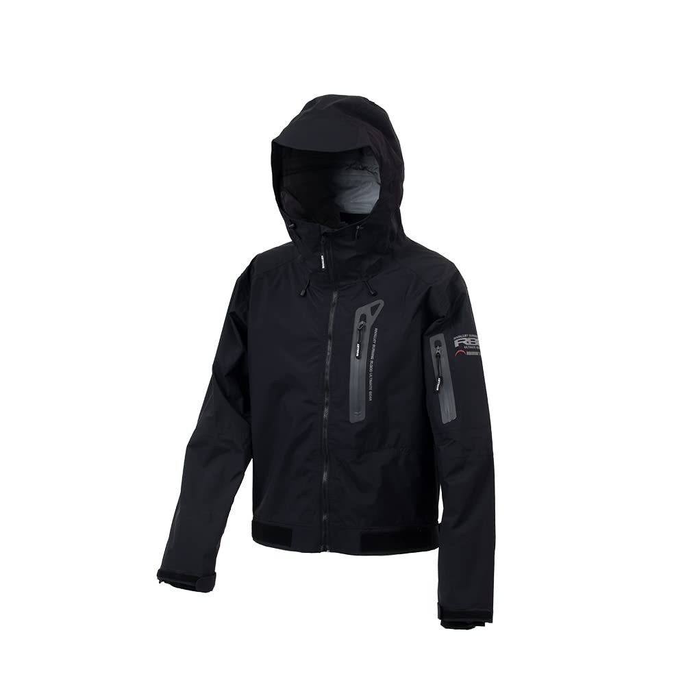 RBB Tide Game Rain 7663 Jacket, Medium, Black,