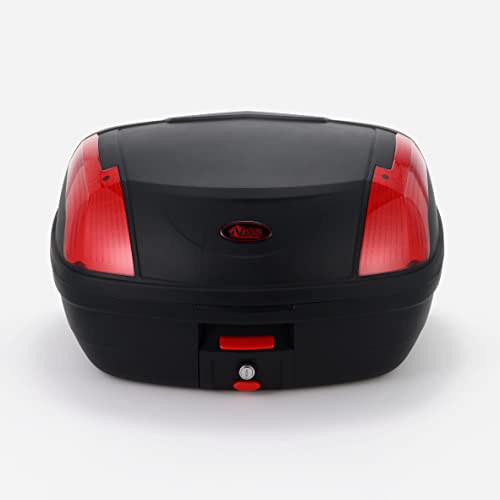 Bike Parts Center Rear Box 48L Black/Red Top Case 907905