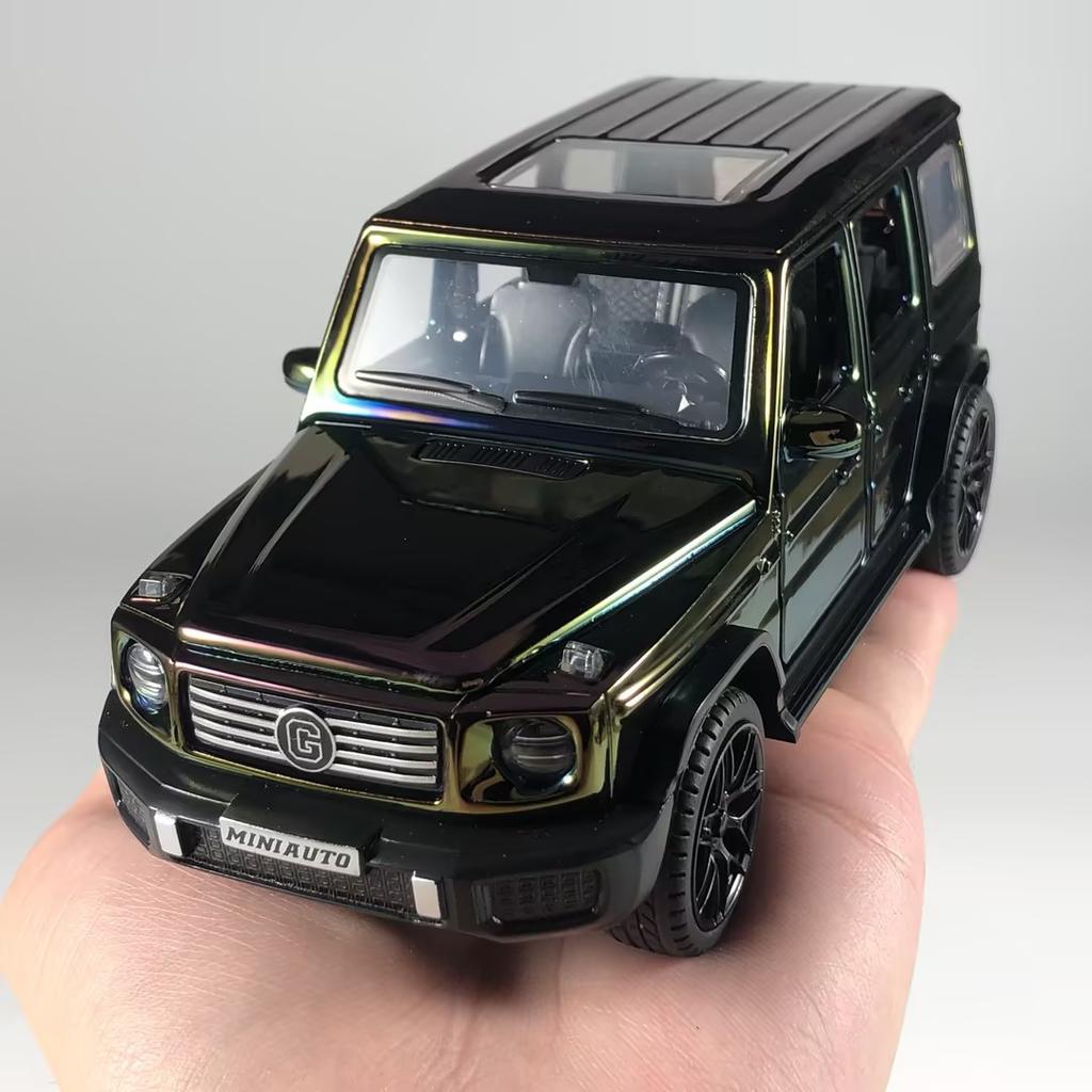 1:32 Mercedes Benz G500 G800 Geländewagen Legierung Metall Druckguss Modellauto Jungen Hohe Simulation Miniatur Weihnachtsgeschenk Spielzeug