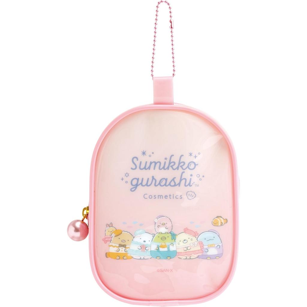 Sumikkogurashi Sumikko Cosmetic H140 X W100 X D45mm San-X Pouch, Cat, FE43501,