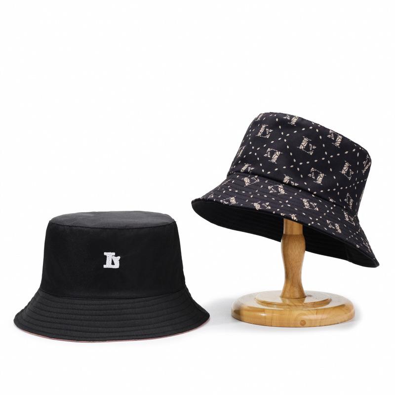 Basin hat bucket hat versatile sunscreen letters