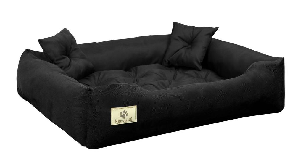 Psí pelíšek PRESTIGE 115x95 cm vodotěsný černý